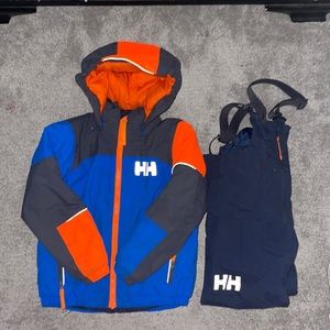 Helly Hanson size 4/5 coat and ski pants overall